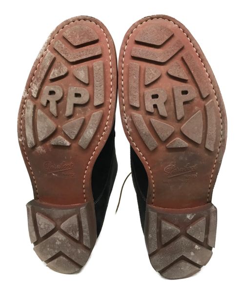 PARABOOT（パラブーツ）PARABOOT (パラブーツ) SAUVIGNY/スウェードプレーントゥシューズ/6775 ブラウン サイズ:8 1/2の古着・服飾アイテム