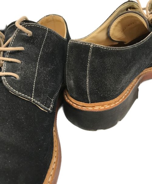 PARABOOT（パラブーツ）PARABOOT (パラブーツ) SAUVIGNY/スウェードプレーントゥシューズ/6775 ブラウン サイズ:8 1/2の古着・服飾アイテム