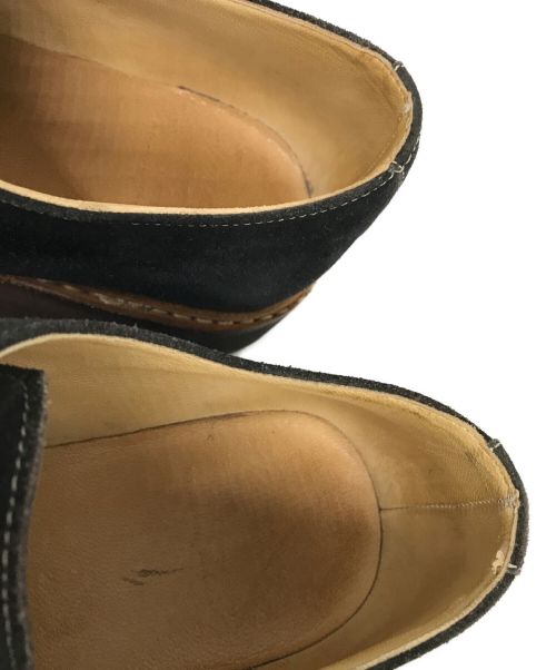 PARABOOT（パラブーツ）PARABOOT (パラブーツ) SAUVIGNY/スウェードプレーントゥシューズ/6775 ブラウン サイズ:8 1/2の古着・服飾アイテム