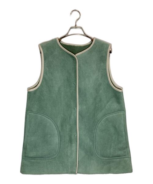 PASSIONE（パシオーネ）PASSIONE (パシオーネ) リバーシブルベスト グリーン サイズ:‐の古着・服飾アイテム