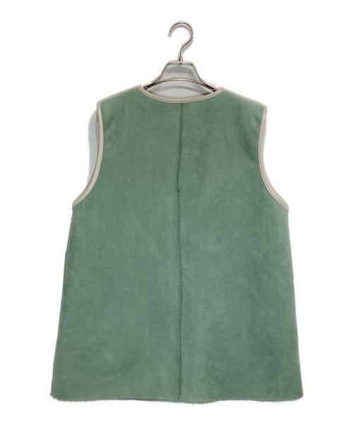 PASSIONE（パシオーネ）PASSIONE (パシオーネ) リバーシブルベスト グリーン サイズ:‐の古着・服飾アイテム