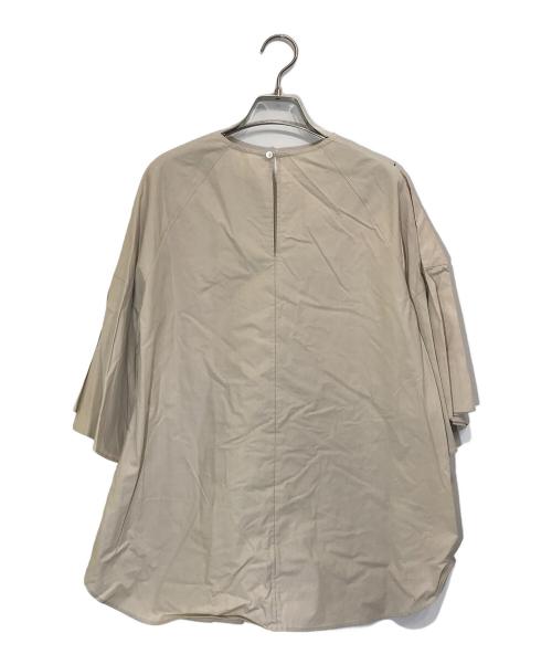 Whim Gazette（ウィムガゼット）Whim Gazette (ウィムガゼット) 袖コンシャスブラウス/WGZ1031304A0009 ベージュ サイズ:Fの古着・服飾アイテム