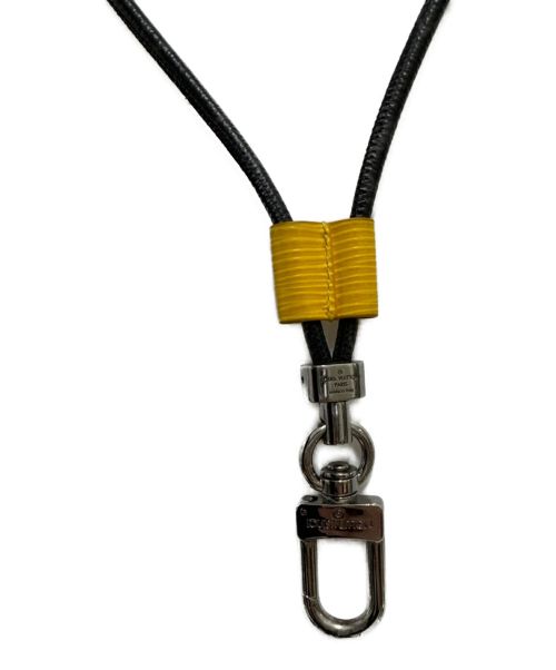 LOUIS VUITTON（ルイ ヴィトン）LOUIS VUITTON (ルイ ヴィトン) ランヤード・LVハーロー/ネックストラップ イエローの古着・服飾アイテム