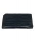 JIMMY CHOO (ジミーチュウ) CARNABY S CCJ BLACK JC LOGO CROCO ZIPPED WALLET/3LL1S5J/ラウンドジップウォレット：20000円