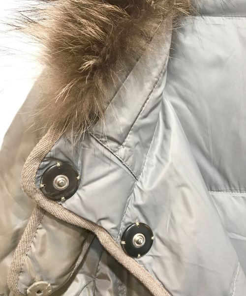 BRUNELLO CUCINELLI（ブルネロクチネリ）BRUNELLO CUCINELLI (ブルネロクチネリ) ダウンコート/DK51425 グレー サイズ:44の古着・服飾アイテム