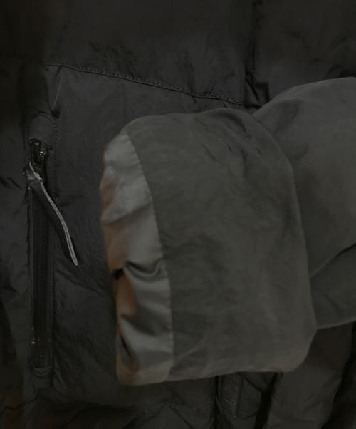 NANGA（ナンガ）NANGA (ナンガ) URBAN RESEARCH DOORS (アーバンリサーチドアーズ) STORM/ミドル丈ダウンジャケット/DR87-17Y006 ブラック サイズ:Ｍの古着・服飾アイテム