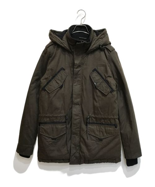 Denham（デンハム）Denham (デンハム) USN PARKA WCO/フーテッドコート ブラウン サイズ:Sの古着・服飾アイテム