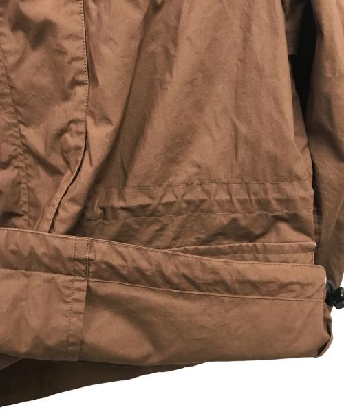 MARGARET HOWELL（マーガレットハウエル）MARGARET HOWELL (マーガレットハウエル) HIDENSE COTTON POPLIN/マウンテンパーカー ブラウン サイズ:1の古着・服飾アイテム