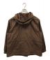 MARGARET HOWELL (マーガレットハウエル) HIDENSE COTTON POPLIN/マウンテンパーカー ブラウン サイズ:1：8000円