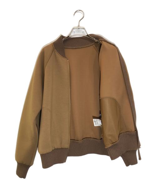 CARA O CRUZ（キャラ オ クルス）CARA O CRUZ (キャラ オ クルス) ブルゾン ベージュ サイズ:9の古着・服飾アイテム