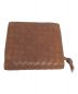 BOTTEGA VENETA (ボッテガベネタ) レザーウォレット ブラウン：4500円