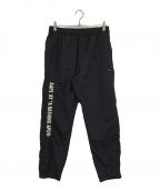 A BATHING APEア ベイシング エイプ）の古着「AAPE WOVEN PANTS/ナイロンパンツ/AAPPTM6488XXC」｜ブラック