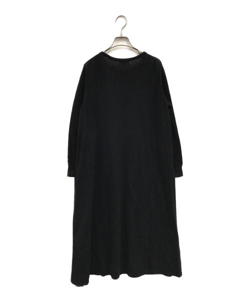 BLUE LABEL CRESTBRIDGE（ブルーレーベルクレストブリッジ）BLUE LABEL CRESTBRIDGE (ブルーレーベルクレストブリッジ) クレストブリッジチェック切替ニットワンピース/55J68283 ブラック サイズ:Mの古着・服飾アイテム