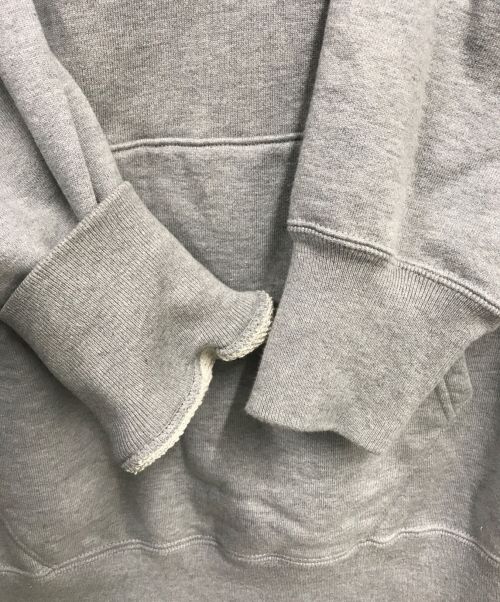 CIOTA（シオタ）CIOTA (シオタ) スビンコットン吊り裏毛 プルオーバースウェットパーカー/CSLM-115M グレー サイズ:5の古着・服飾アイテム