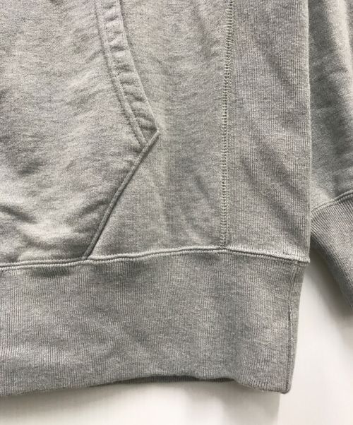 CIOTA（シオタ）CIOTA (シオタ) スビンコットン吊り裏毛 プルオーバースウェットパーカー/CSLM-115M グレー サイズ:5の古着・服飾アイテム