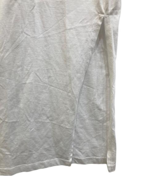 ARMANI EXCHANGE（アルマーニ エクスチェンジ）ARMANI EXCHANGE (アルマーニ エクスチェンジ) S/Sカットソーワンピース ホワイト サイズ:Mの古着・服飾アイテム