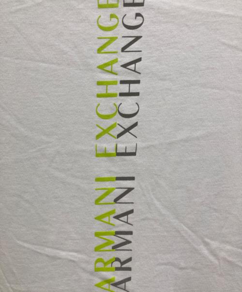 ARMANI EXCHANGE（アルマーニ エクスチェンジ）ARMANI EXCHANGE (アルマーニ エクスチェンジ) S/Sカットソーワンピース ホワイト サイズ:Mの古着・服飾アイテム