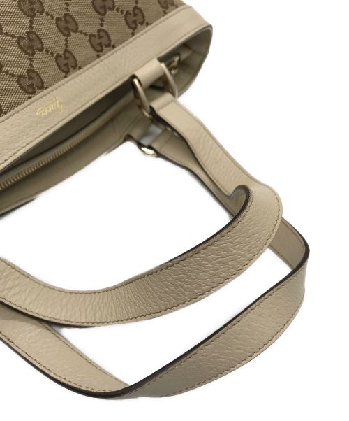 GUCCI（グッチ）GUCCI (グッチ) アビー GGキャンバス ハンドバッグ/トートバッグの古着・服飾アイテム