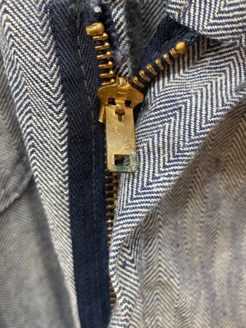 Wrangler（ラングラー）Wrangler (ラングラー) 60-70’S BLUE BELL HBT オールインワン ブルー サイズ:38の古着・服飾アイテム