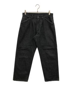 RAKINES ラキネス】SILK DENIM ZIP COVERALL RAKINES ラキネス】SILK DENIM ZIP COVERALL