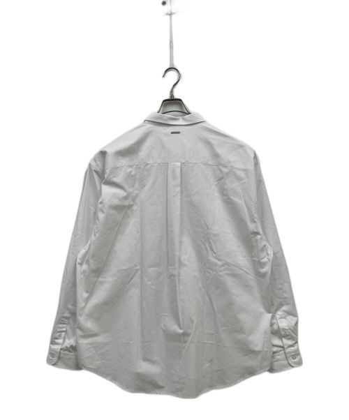 STUDIO R330（スタジオ アール330）STUDIO R330 (ステュディオ アールスリーサーティー) WHITE COTTON SHIRT - OVERSIZED FIT/オーバーシャツ/オーバーサイズシャツ/シャツ/SH21170-IT ホワイト サイズ:M 未使用品の古着・服飾アイテム