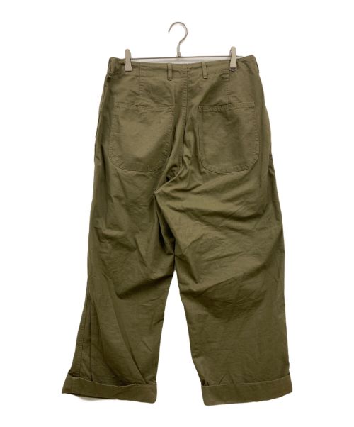 YOSHIDA ZUBON（ヨシダズボン）YOSHIDA ZUBON (ヨシダズボン) ベイカーパンツ/パンツ/カーゴパンツ/ワークパンツ/ オリーブ サイズ:Ｍの古着・服飾アイテム