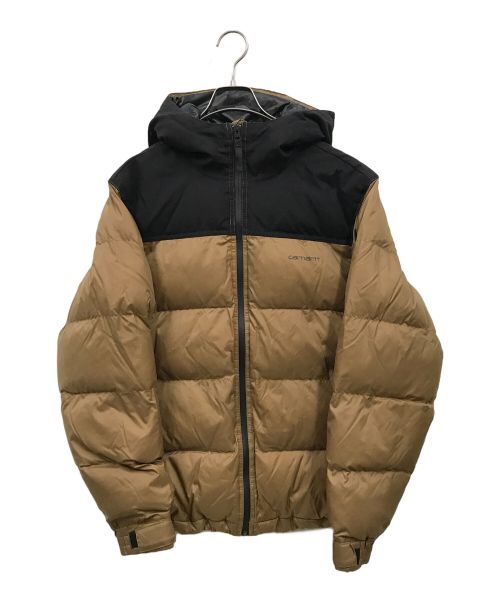 Carhartt WIP（カーハートダブリューアイピー）Carhartt WIP (カーハート ワークインプログレス) ラーセンジャケット/Larsen Jacket/I026811.HZ.00.03 ベージュ×ブラック サイズ:Ｓの古着・服飾アイテム