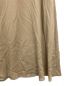 中古・古着 theory (セオリー) Silk Combo Rib WB Volume SK/スカート ベージュ サイズ:M：5000円