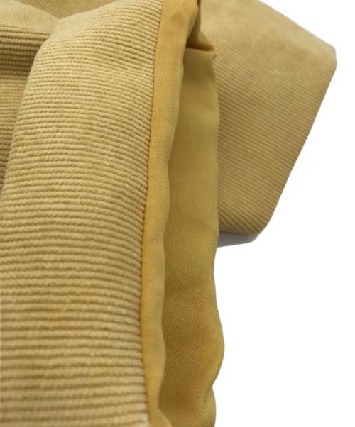 CLANE（クラネ）CLANE (クラネ) CORDUROY STAND COLLAR SHIRT/12122-4292 イエロー サイズ:2の古着・服飾アイテム