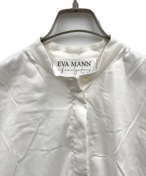 EVA MANN（エヴァ マン）EVA MANN (エヴァ マン) ブラウスワンピース/Plage取り扱い/3940980036 ホワイト サイズ:36の古着・服飾アイテム