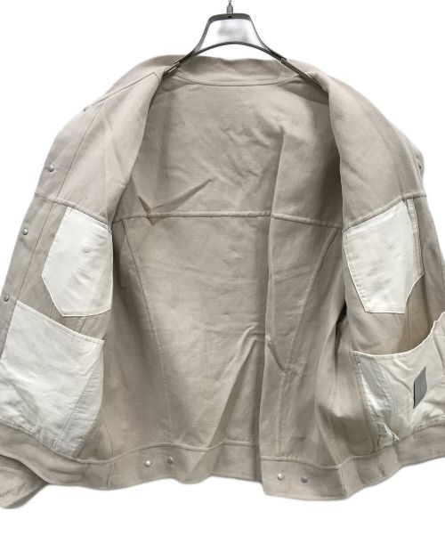 HAVEL studio（ハーヴェル スタジオ）HAVEL studio (ハーヴェル スタジオ) RIVER 3RD JACKET/リバー3rdジャケット/カバーオール アイボリー サイズ:Sの古着・服飾アイテム