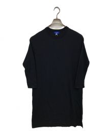 BLUE LABEL CRESTBRIDGE（ブルーレーベルクレストブリッジ）の古着「アンサンブルニットワンピース/55J97609」｜ネイビー