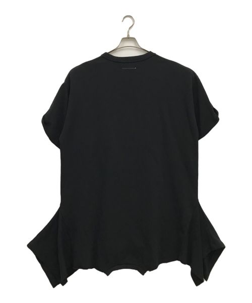 MM6 Maison Margiela（エムエムシックスメゾンマルジェラ）MM6 Maison Margiela (エムエムシックス メゾンマルジェラ) ブランドロゴ半袖Tシャツワンピース/M60271-MM006 ブラック サイズ:キッズSIZE 16の古着・服飾アイテム