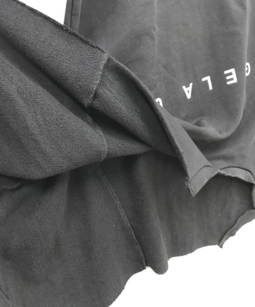 MM6 Maison Margiela（エムエムシックスメゾンマルジェラ）MM6 Maison Margiela (エムエムシックス メゾンマルジェラ) ブランドロゴ半袖Tシャツワンピース/M60271-MM006 ブラック サイズ:キッズSIZE 16の古着・服飾アイテム