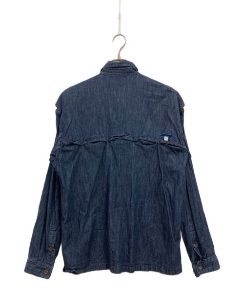 kenneth field（ケネスフィールド）KENNETH FIELD (ケネスフィールド) バックボタンデニムシャツ インディゴ サイズ:XLの古着・服飾アイテム