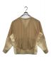 TOGA PULLA (トーガ プルラ) CHIFFON JERSEY CARDIGAN ベージュ サイズ:36：7000円
