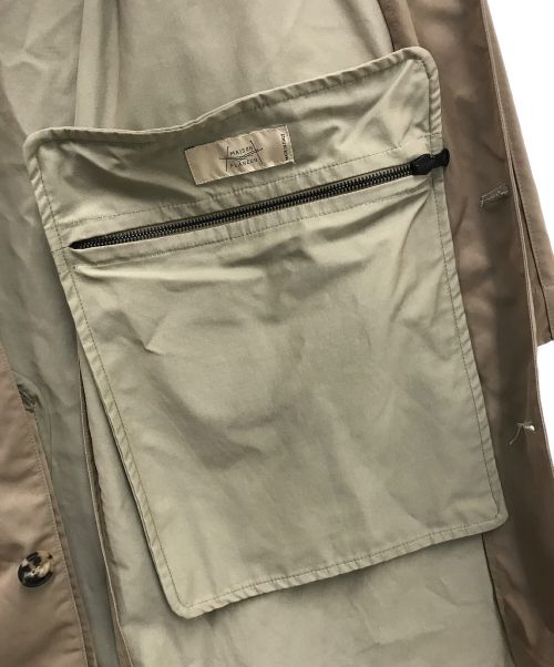 MAISON FLANEUR（メゾン フラネウール）MAISON FLANEUR (メゾン フラネウール) ステンカラーコート ベージュ サイズ:44の古着・服飾アイテム