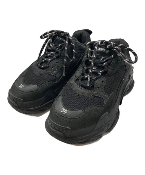 BALENCIAGA（バレンシアガ）BALENCIAGA (バレンシアガ) triple S/トリプルエス/512178 ブラック サイズ:26の古着・服飾アイテム