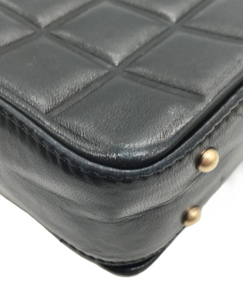 CHANEL（シャネル）CHANEL (シャネル) チョコバー ワンショルダーバッグ ブラックの古着・服飾アイテム