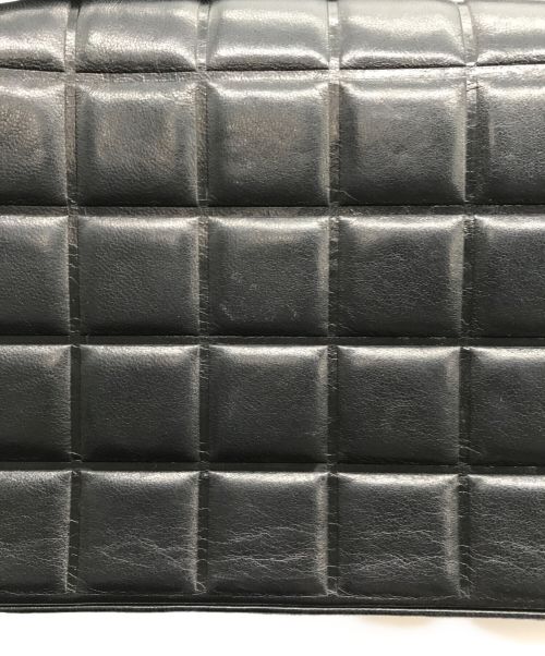 CHANEL（シャネル）CHANEL (シャネル) チョコバー ワンショルダーバッグ ブラックの古着・服飾アイテム