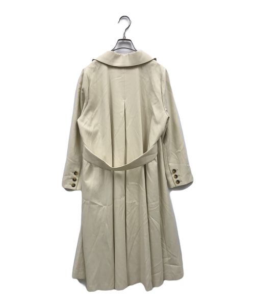 Mystrada（マイストラーダ）Mystrada (マイストラーダ) スプリングバックボリュームコート アイボリー サイズ:34の古着・服飾アイテム