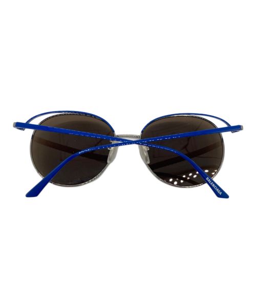 BALENCIAGA（バレンシアガ）BALENCIAGA (バレンシアガ) サングラス/BB0163S ブラック×ブルー サイズ:54□17の古着・服飾アイテム