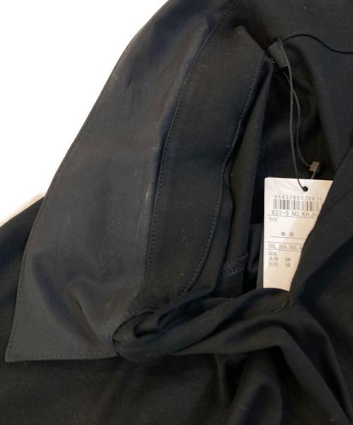 JOSEPH HOMME（ジョゼフ オム）JOSEPH HOMME (ジョゼフ オム) レオスムースシルケット スキッパー ブラック サイズ:48の古着・服飾アイテム