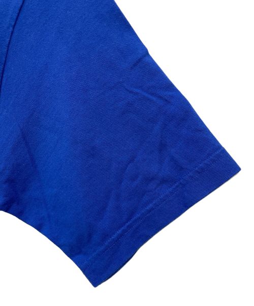 BALENCIAGA（バレンシアガ）BALENCIAGA (バレンシアガ) LOGO TAB REGULAR S/S T-SHIRT/612966/半袖カットソー ブルー サイズ:Ｓの古着・服飾アイテム