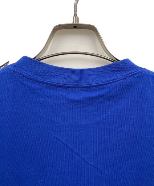 BALENCIAGA（バレンシアガ）BALENCIAGA (バレンシアガ) LOGO TAB REGULAR S/S T-SHIRT/612966/半袖カットソー ブルー サイズ:Ｓの古着・服飾アイテム