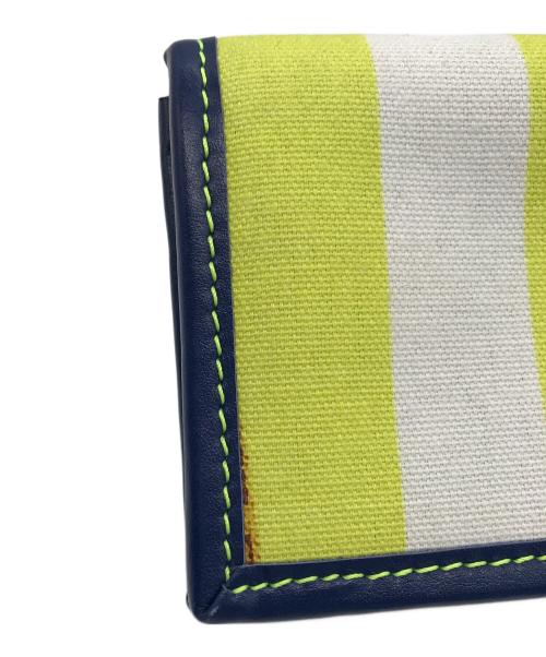 SUNNEI（スンネイ）SUNNEI (スンネイ) WALLET ベージュ×イエローの古着・服飾アイテム