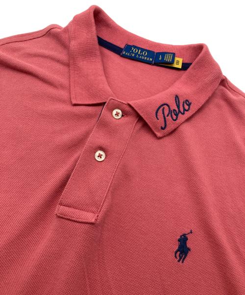 POLO RALPH LAUREN（ポロ・ラルフローレン）POLO RALPH LAUREN (ポロ・ラルフローレン) ポロシャツ ピンク サイズ:Lの古着・服飾アイテム