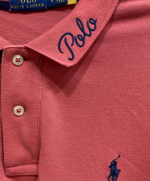 POLO RALPH LAUREN（ポロ・ラルフローレン）POLO RALPH LAUREN (ポロ・ラルフローレン) ポロシャツ ピンク サイズ:Lの古着・服飾アイテム