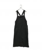 SLOBE IENAスローブ イエナ）の古着「アイラインジャンパースカート」｜ブラック