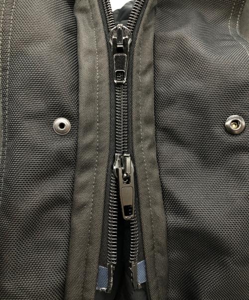 BALENCIAGA（バレンシアガ）BALENCIAGA (バレンシアガ) 18AW ロゴ プリント スナップボタン ナイロン コート /オーバーサイズコート/コート/533899 ブラック サイズ:44の古着・服飾アイテム